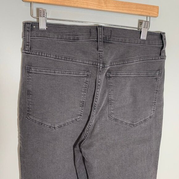 Madewell Stovepipe Banberry raw hem skinny stretch denim jeans pants - Picture 6 of 12